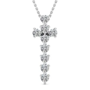 0.99 d.e.w cts Gracie Moissanite Necklace