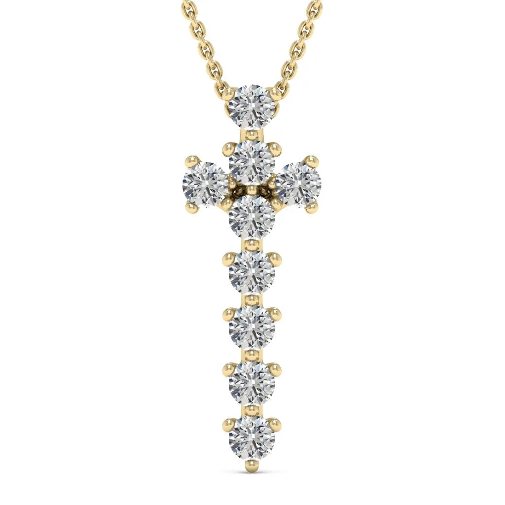 0.99 d.e.w cts Gracie Moissanite Necklace