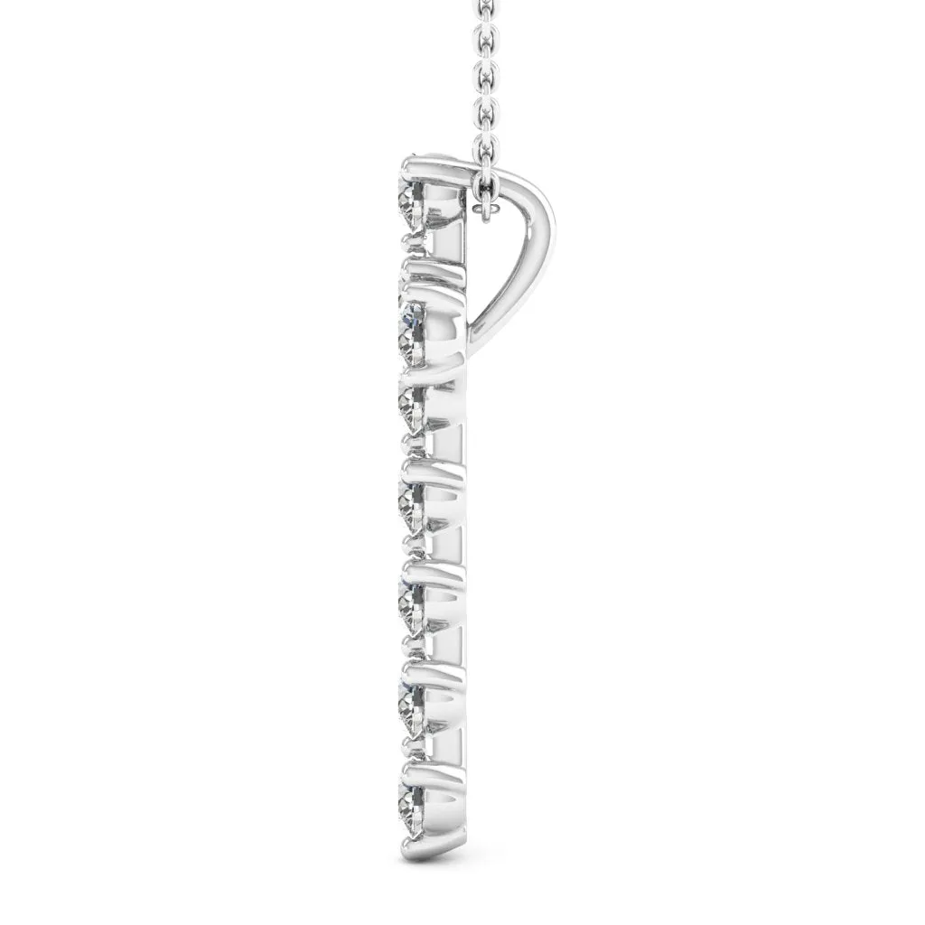 0.99 d.e.w cts Gracie Moissanite Necklace