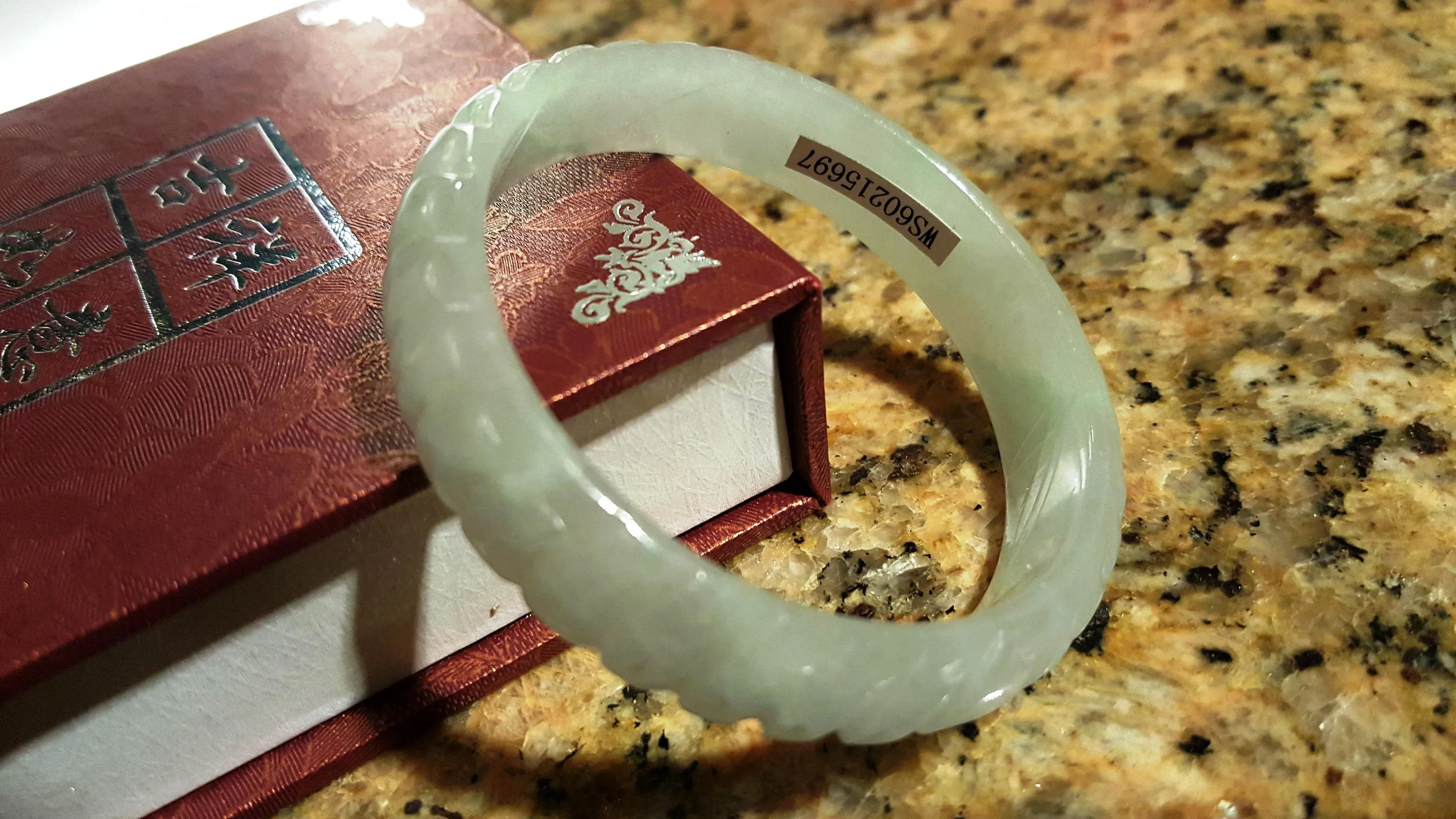 10% OFF- 50/51/52 mm Certified Natural Jadeite Emerald Jade Bangle《Grade A》5697
