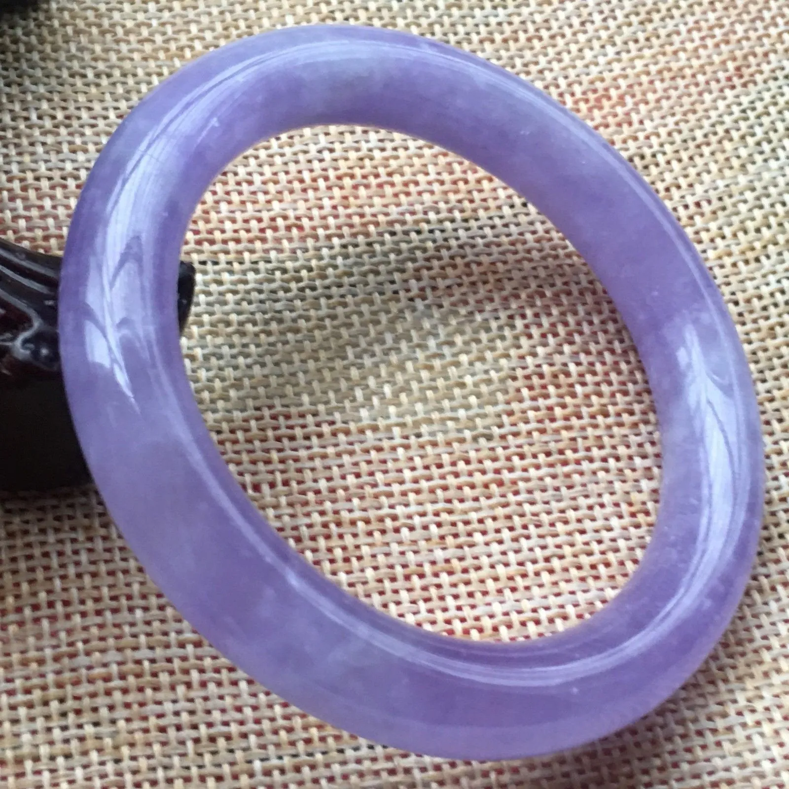 10% OFF- 52/53/54 mm Certified Natural Jadeite Emerald A*Jade HandCarved Bangle A001