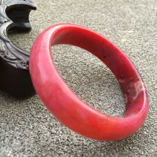 10% OFF- 52/53/54mm Certified Natural Red Xiuyuan A Jade HandCarved Bangle Bracelet GX0219 with Gift Box