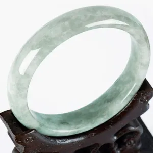 10% OFF) 54-65mm Certified Natural Jadeite Emerald A Jade Bracelet Bangle A1940