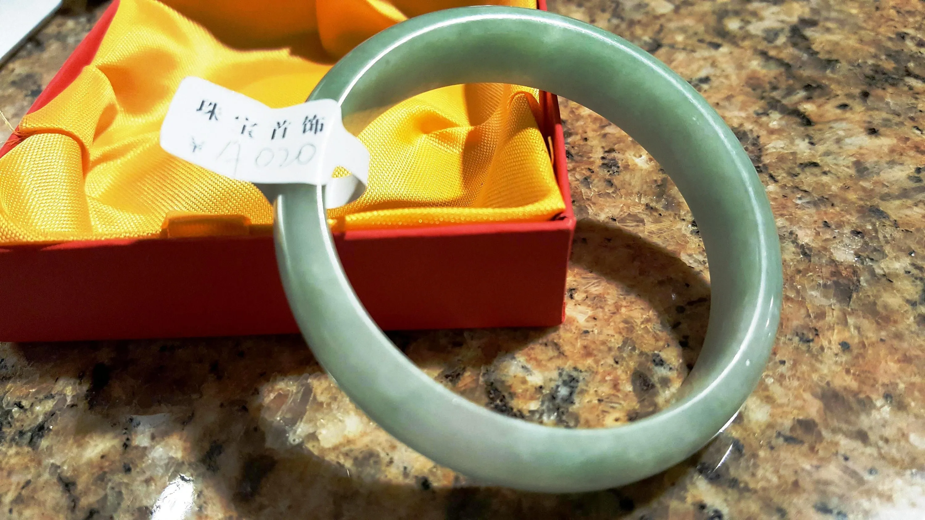 10% OFF- 54/55/56 mm Certified Natural Jadeite Emerald Jade Bangle《Grade A》A020