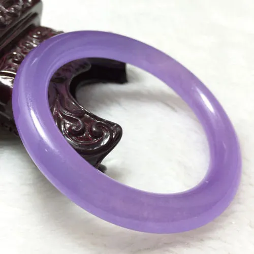 10% OFF- 55/56/57mm-Certified Natural Ice Jadeite Emerald A Jade Handcarved Bracelet Bangle A20178832