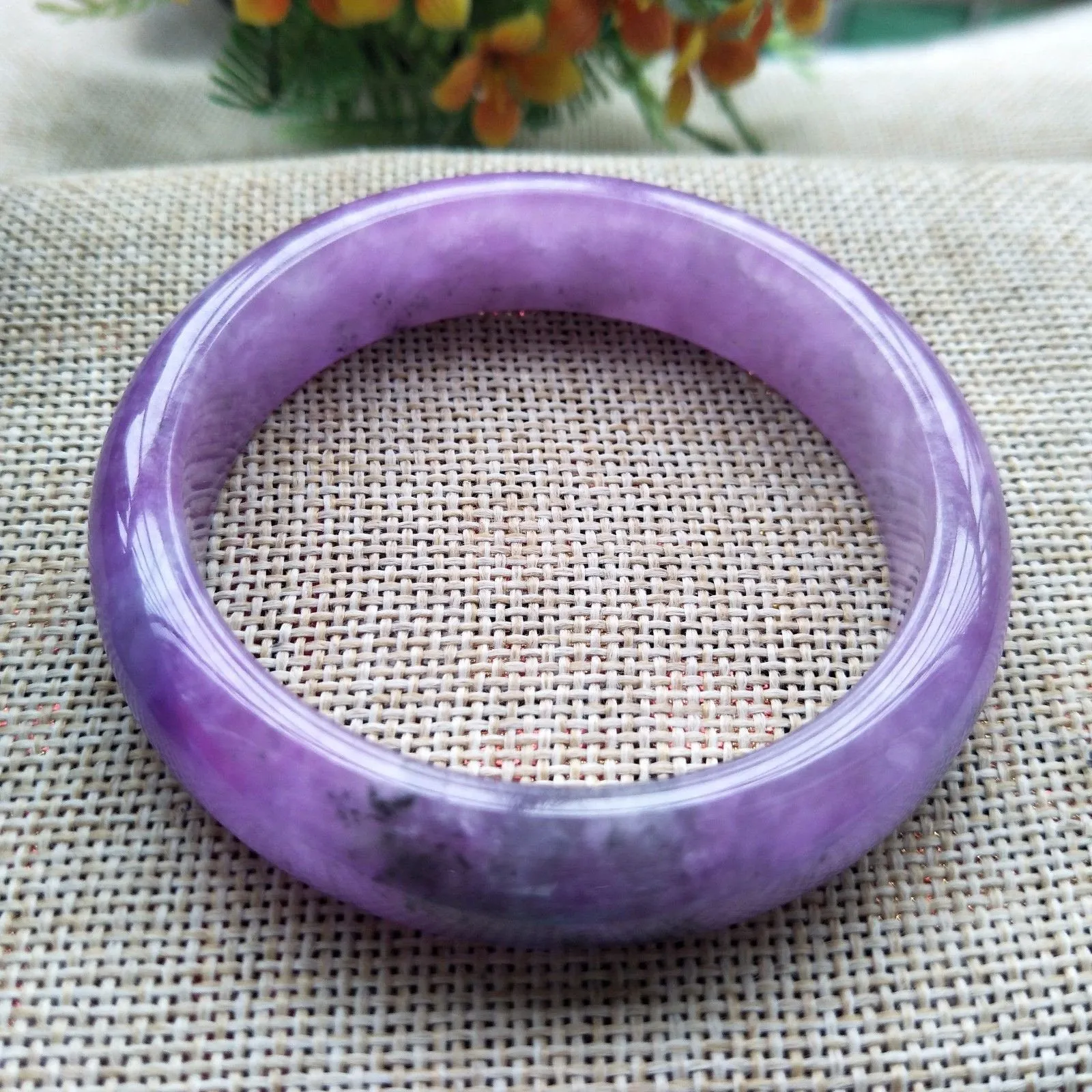 10% OFF- 55/56/57mm Certified Natural Jadeite Emerald A*Jade HandCarved Bangle Z219