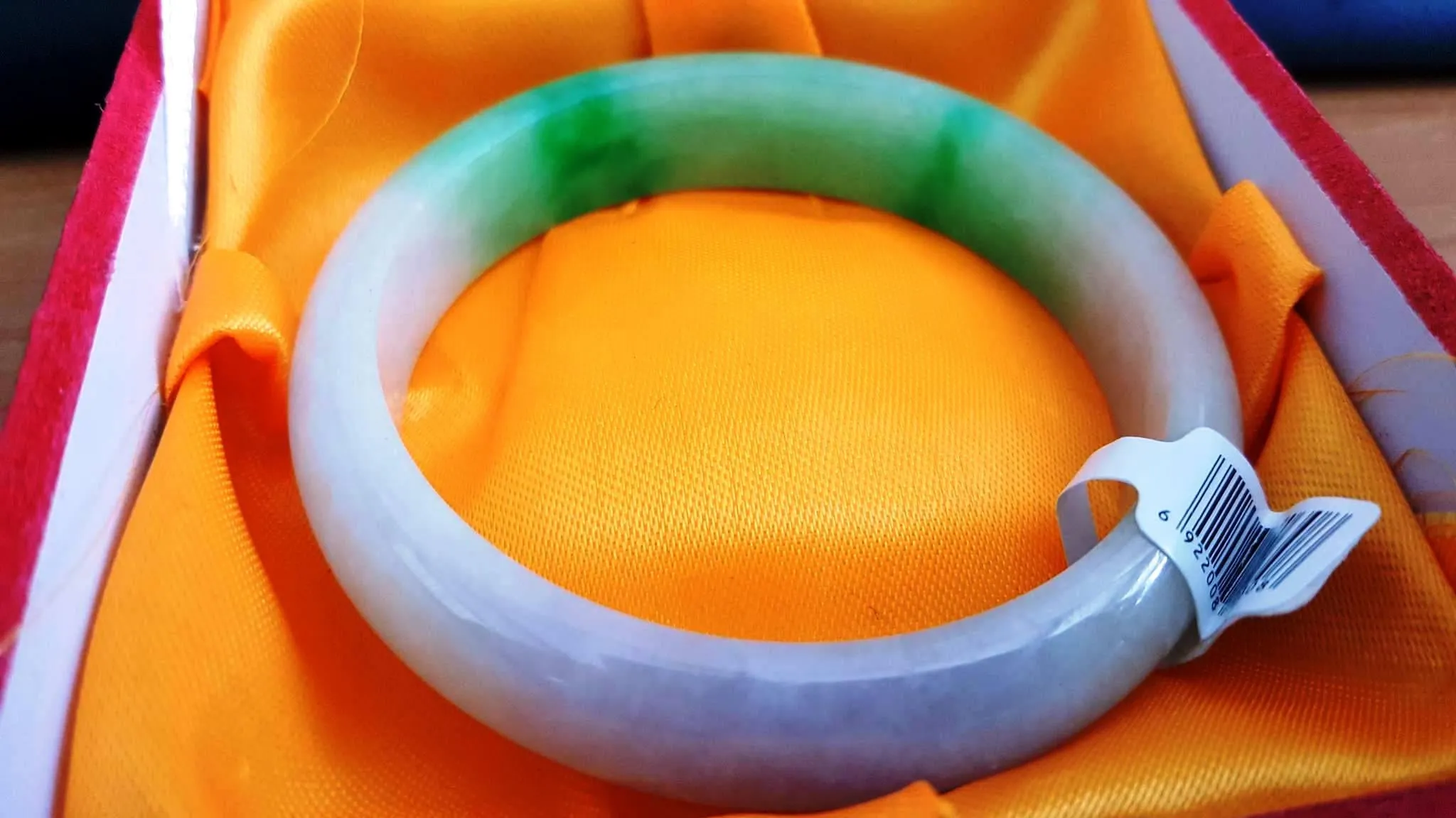 10% OFF- 56/57/58 mm Certified Natural 3 Color Jadeite Emerald A Jade HandCarved Bracelet Bangle A101