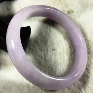 10% OFF- 56/57/58 mm Certified Natural Jadeite Emerald A Jade HandCarved Bangle A045