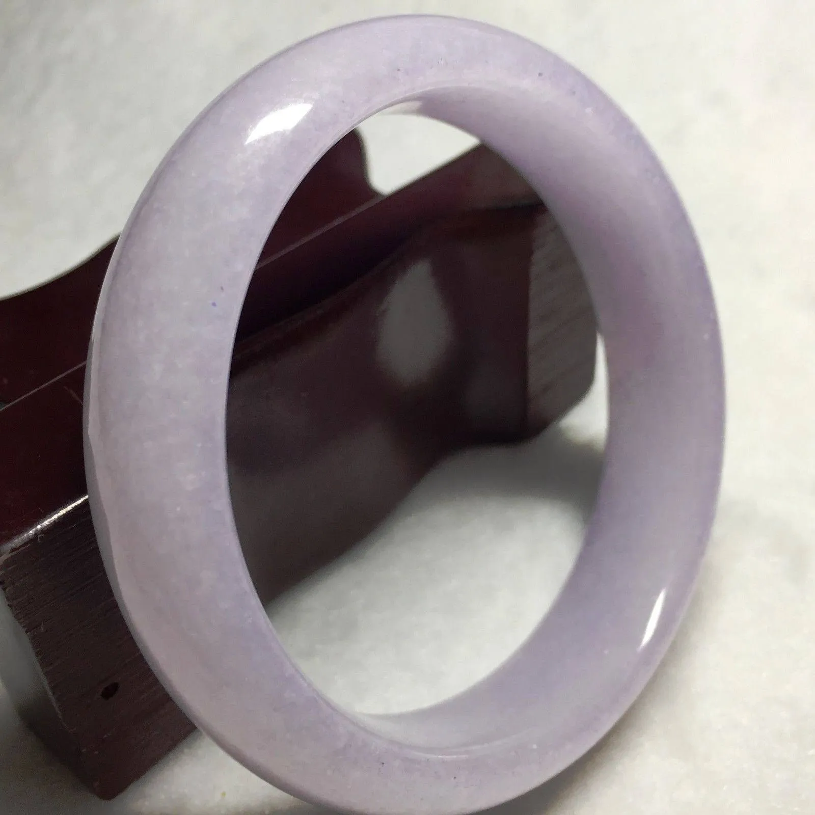10% OFF- 56/57/58 mm Certified Natural Jadeite Emerald A*Jade HandCarved Bangle A161