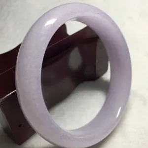 10% OFF- 56/57/58 mm Certified Natural Jadeite Emerald A*Jade HandCarved Bangle A161