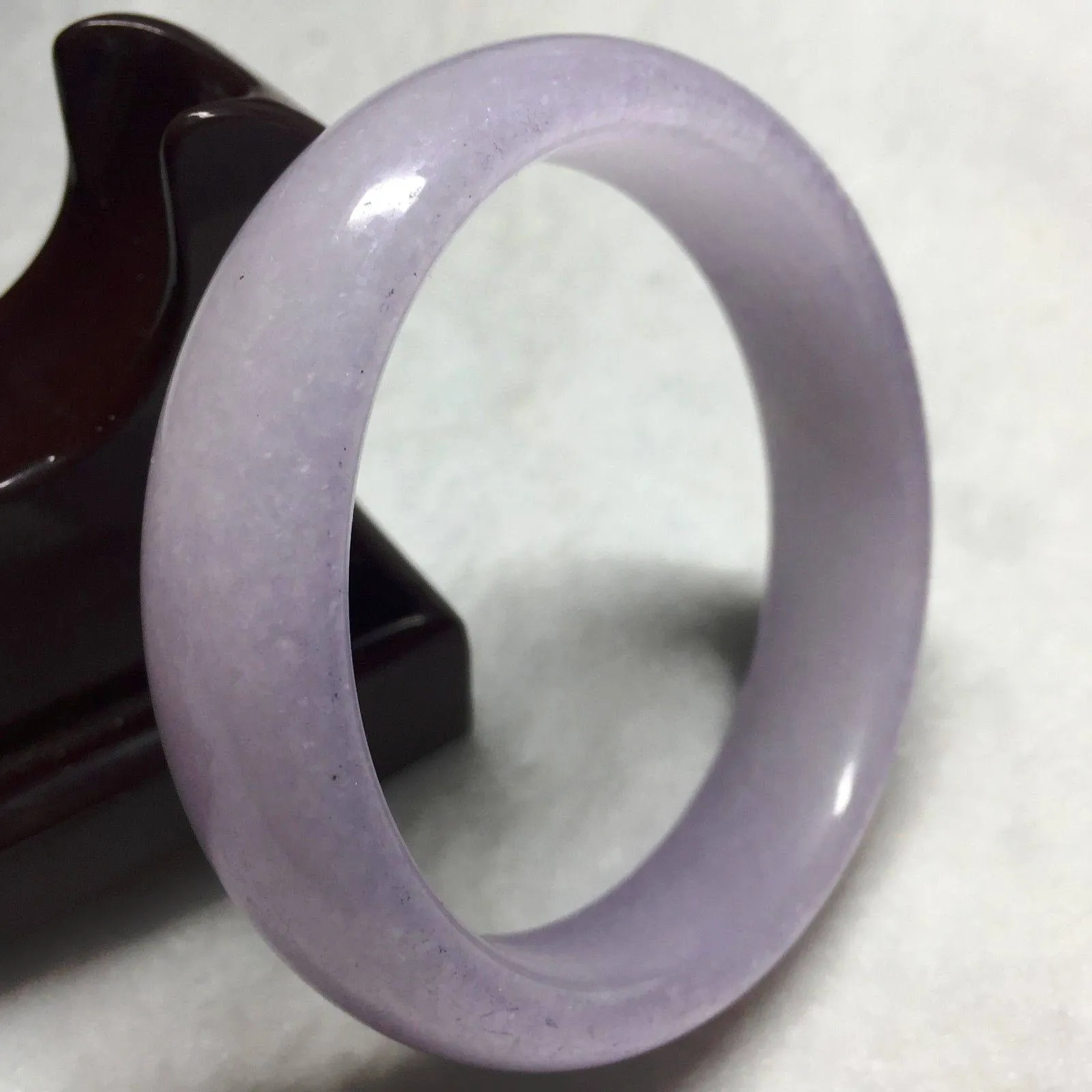 10% OFF- 56/57/58 mm Certified Natural Jadeite Emerald A*Jade HandCarved Bangle A161