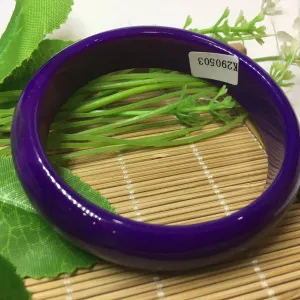 10% OFF- 56/57/58 mm Certified Natural Jadeite Emerald A*Jade HandCarved Bangle K290503