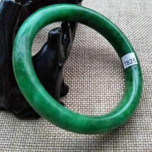 10% OFF- 56/57/58 mm Certified Natural Jadeite Emerald Jade Bangle T825