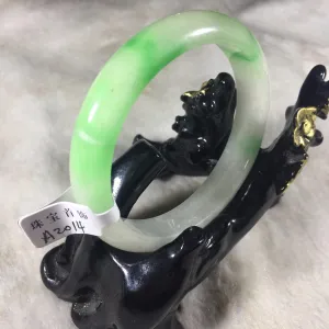10% OFF- 56/57/58 mm Certified Natural Jadeite Emerald Jade Bangle《Grade A》A2014