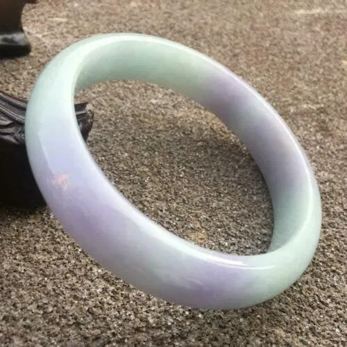 10% OFF- 56/57/58mm Certified Natural Jadeite Emerald A*Jade HandCarved Bangle GX3024