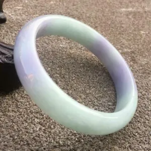 10% OFF- 56/57/58mm Certified Natural Jadeite Emerald A*Jade HandCarved Bangle GX3024