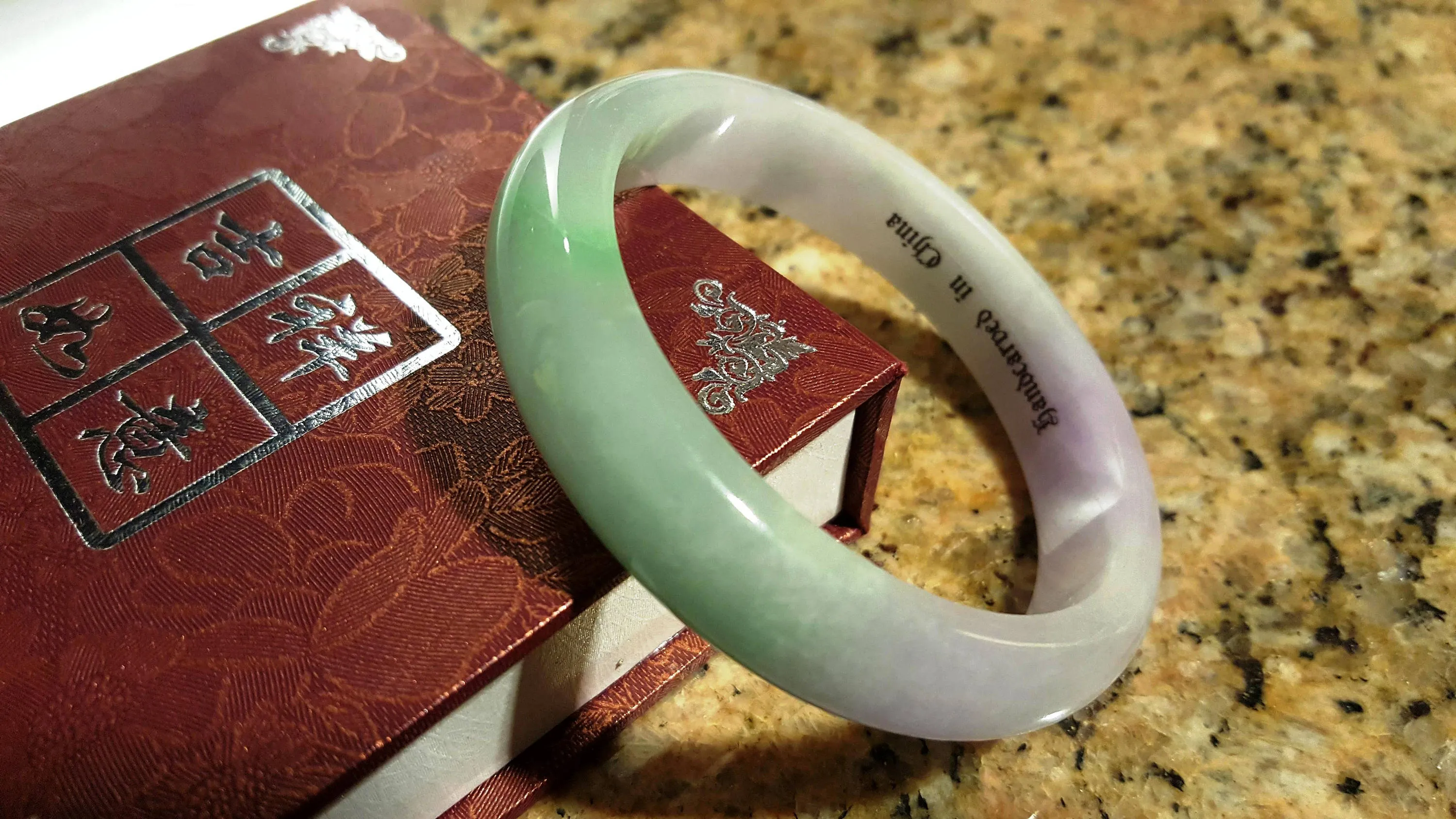 10% OFF- 57/58/59 mm Certified Natural Jadeite Emerald Jade Bangle《Grade A》A2018