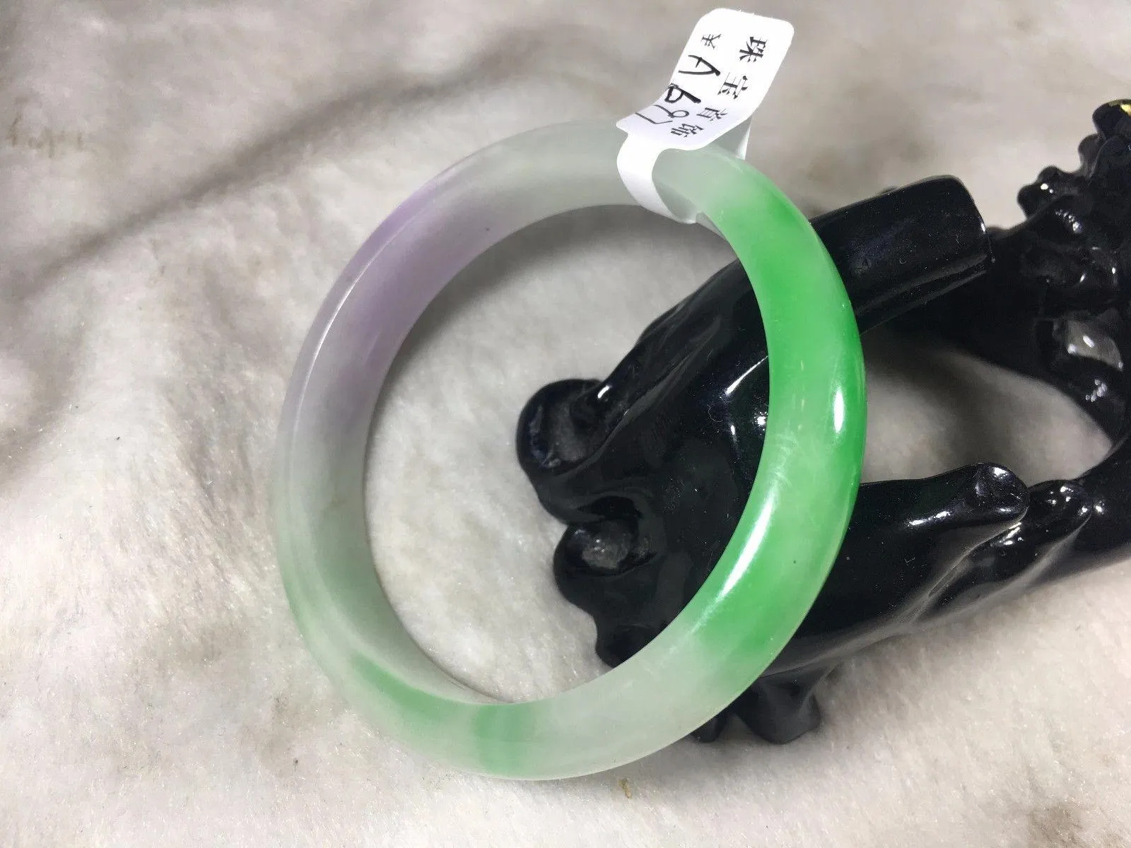 10% OFF- 57/58/59 mm Certified Natural Jadeite Emerald Jade Bangle《Grade A》A697