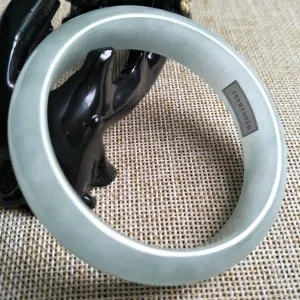 10% OFF- 57/58/59 mm Certified Natural Jadeite Emerald Jade Bangle《Grade A》BJ4851