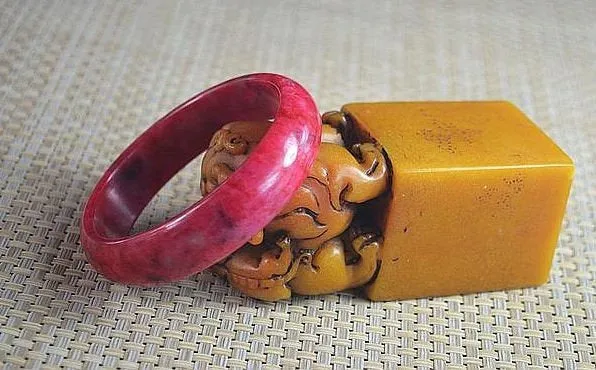 10% OFF- 57/58/59 mm Certified Natural Red Emerald A*Jade Handcarved Bangle X02