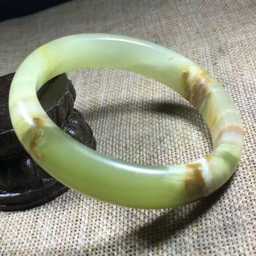 10% OFF- 57/58/59mm Certified Natural Color Jadeite Emerald A*Jade HandCarved Bangle A263