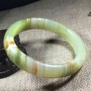 10% OFF- 57/58/59mm Certified Natural Color Jadeite Emerald A*Jade HandCarved Bangle A263
