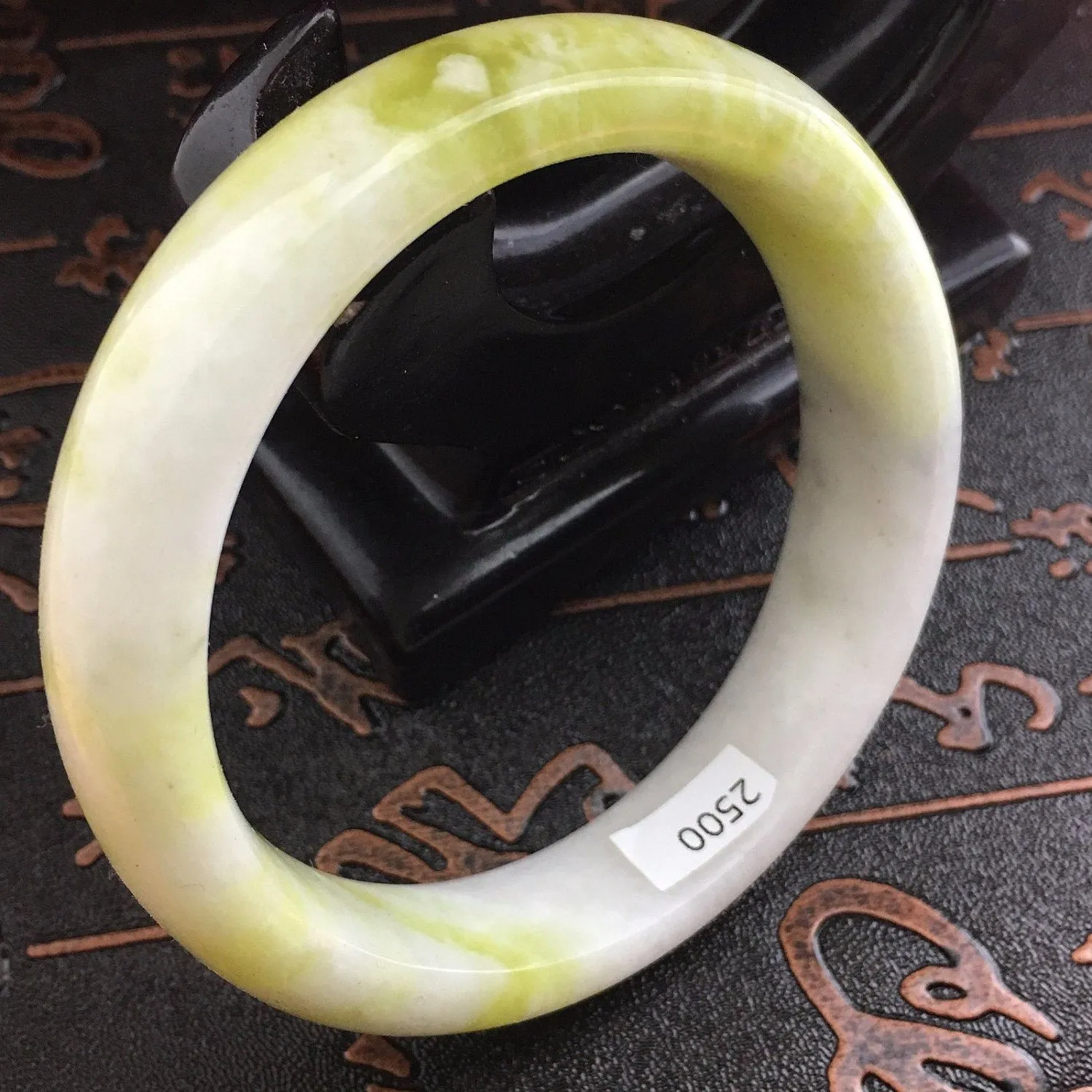 10% OFF- 58/59/60 mm Certified Natural Jadeite Emerald A Jade HandCarved Bangle 2500