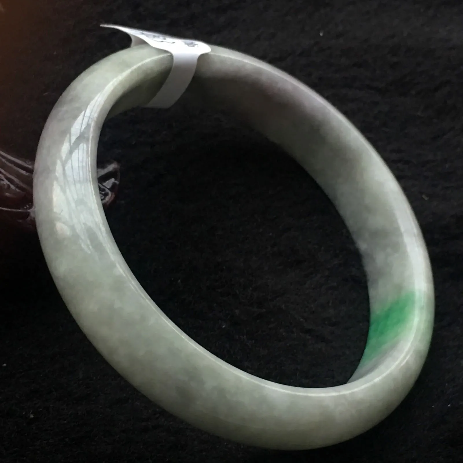 10% OFF- 58/59/60 mm Certified Natural Jadeite Emerald A*Jade Handcarved Bangle A033/X027