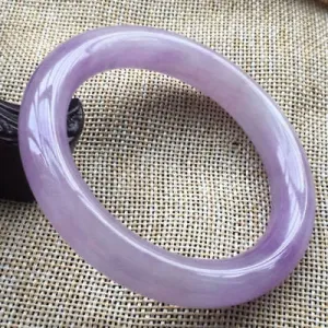 10% OFF- 58/59/60 mm Certified Natural Jadeite Emerald A*Jade Handcarved Bangle A111