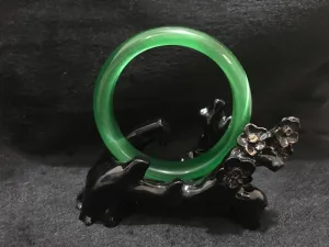 10% OFF- 58/59/60 mm Certified Natural Jadeite Emerald Jade Bangle《Grade A》