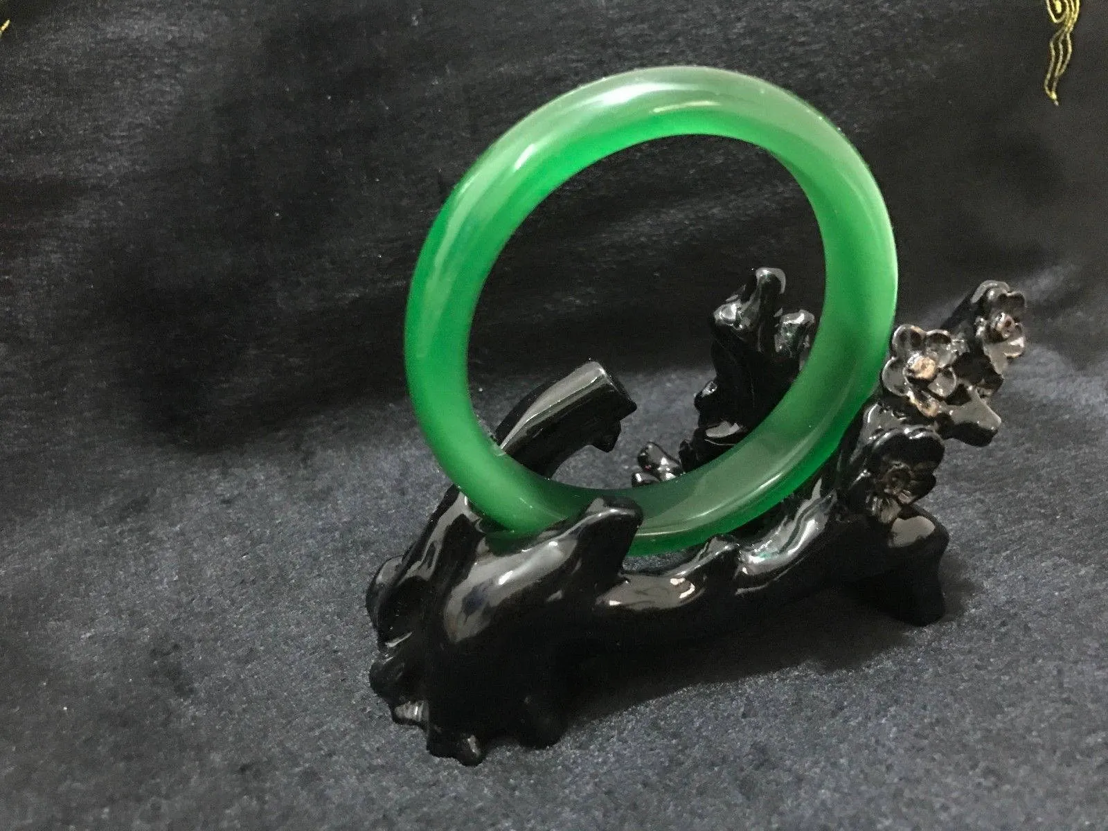 10% OFF- 58/59/60 mm Certified Natural Jadeite Emerald Jade Bangle《Grade A》