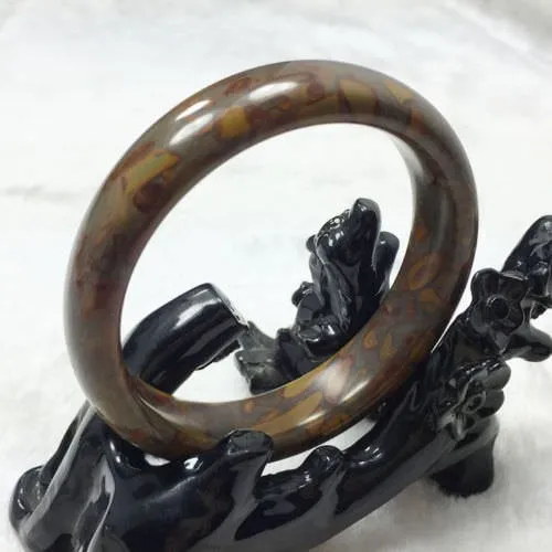 10% OFF- 58/59/60 mm Certified Natural Red Yellow Jadeite Emerald A*Jade HandCarved Bangle A2344