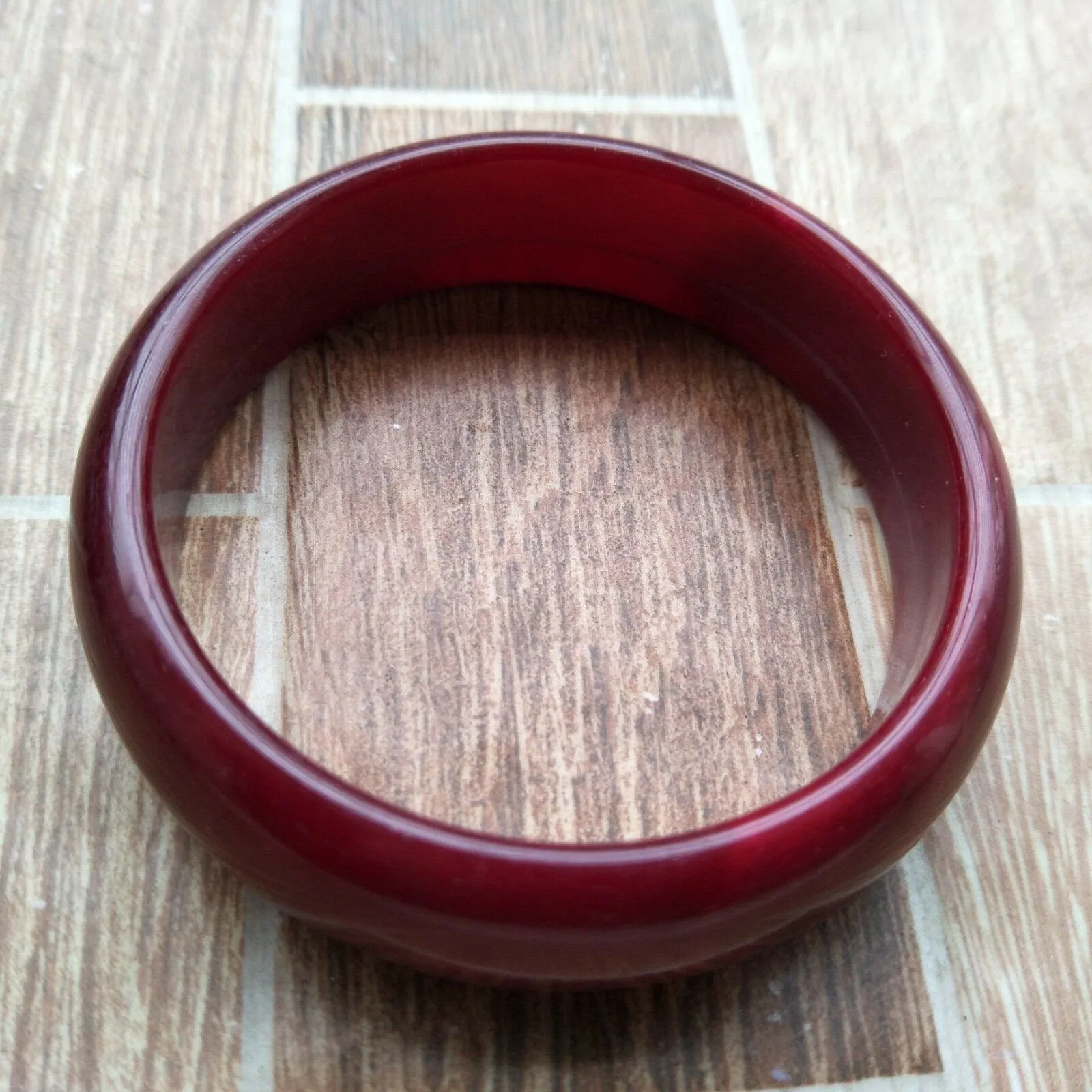 10% OFF- 58/59/60mm Certified Natural Red Jadeite Emerald A*Jade HandCarved Bangle C206