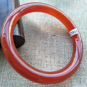 10% OFF- 58/59/60mm Certified Natural Red Jadeite Emerald A*Jade HandCarved Bangle Z906