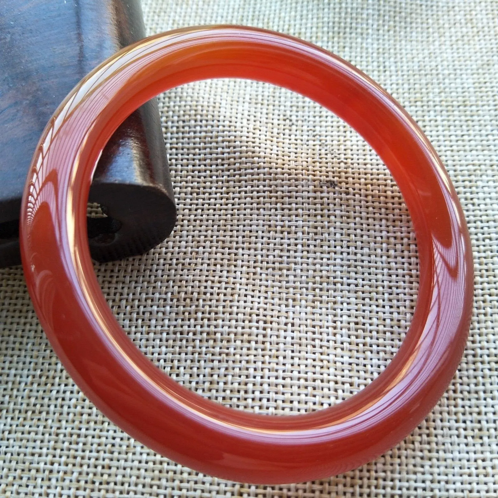 10% OFF- 58/59/60mm Certified Natural Red Jadeite Emerald A*Jade HandCarved Bangle Z906