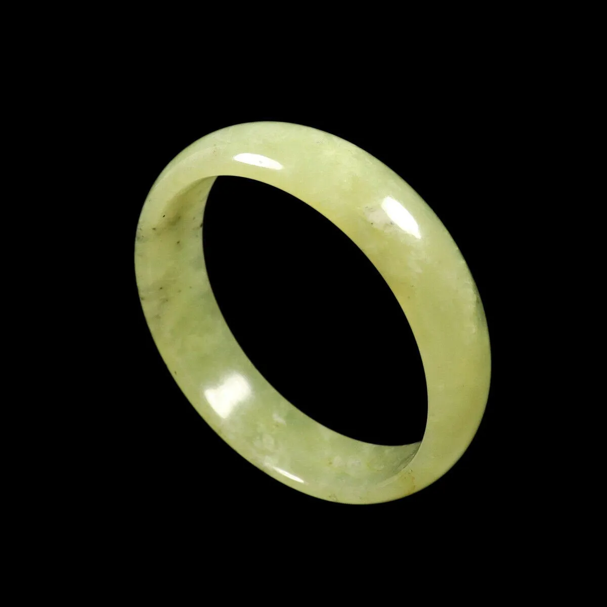 10% OFF- 58/59/60mm Certified Natural Yellow Jadeite Emerald A*Jade HandCarved Bangle VV2703