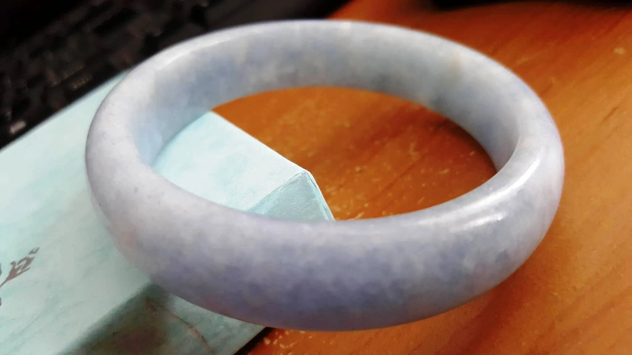 10% OFF- 59/60/61 mm Certified Natural Jadeite Emerald Jade Bangle《Grade A》A145