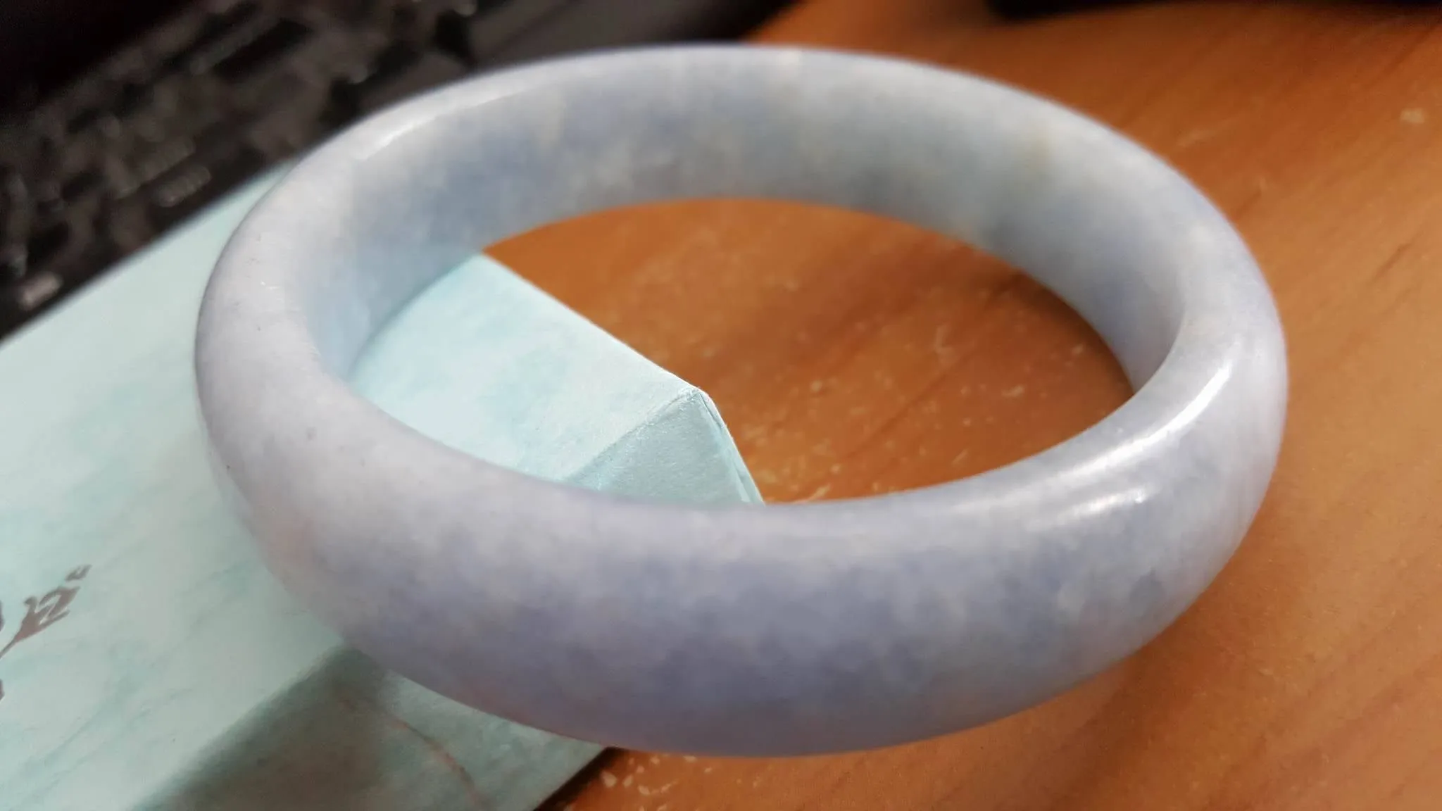 10% OFF- 59/60/61 mm Certified Natural Jadeite Emerald Jade Bangle《Grade A》A145