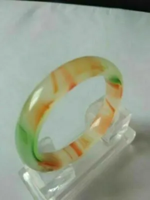 10% OFF- 60/61/62 mm Certified Natural 3 Color Emerald A Jade Bracelet Bangle A2019