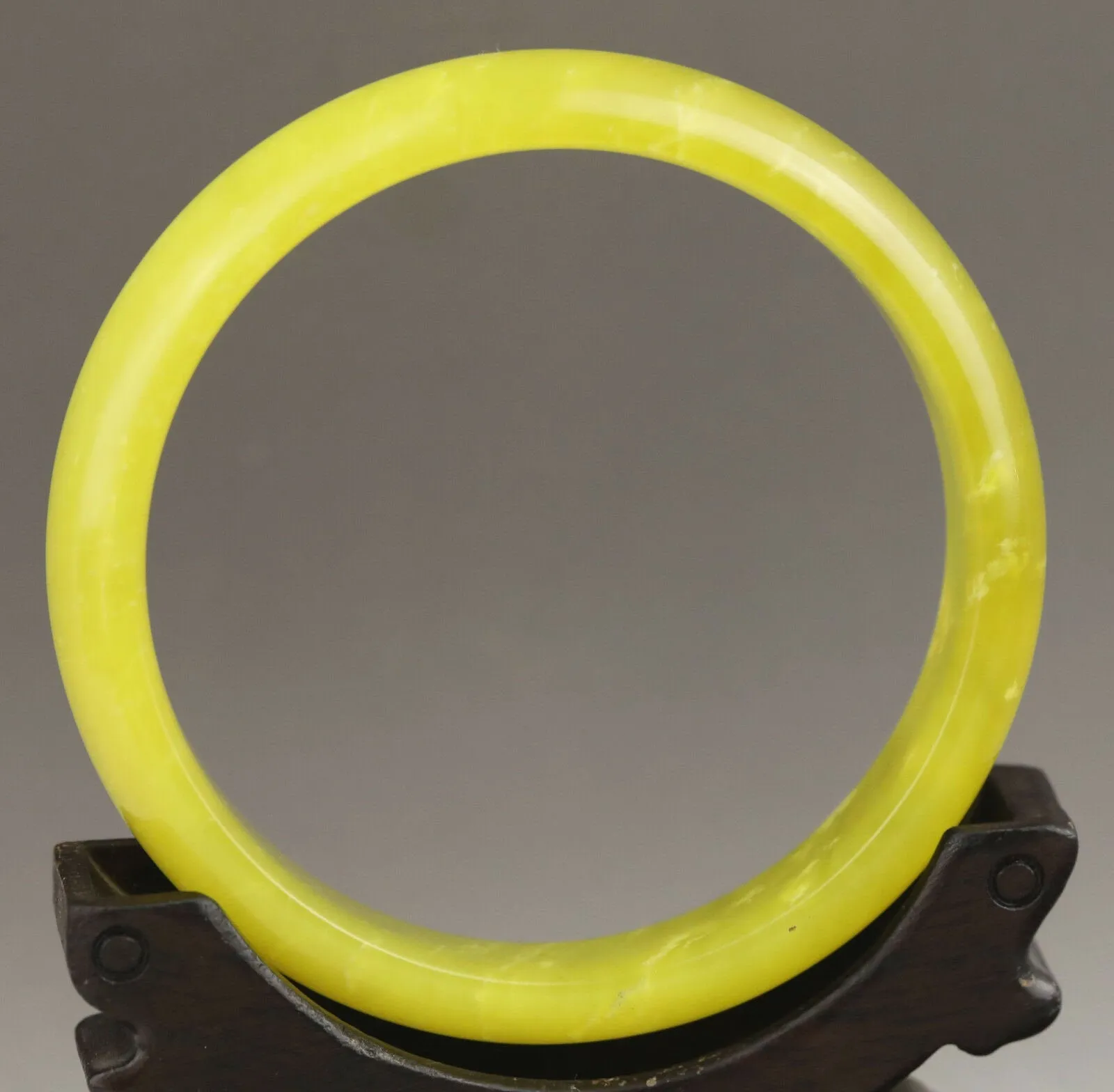 10% OFF- 60/61/62mm Certified Natural Jadeite Emerald A*Jade HandCarved Bangle NO.G352