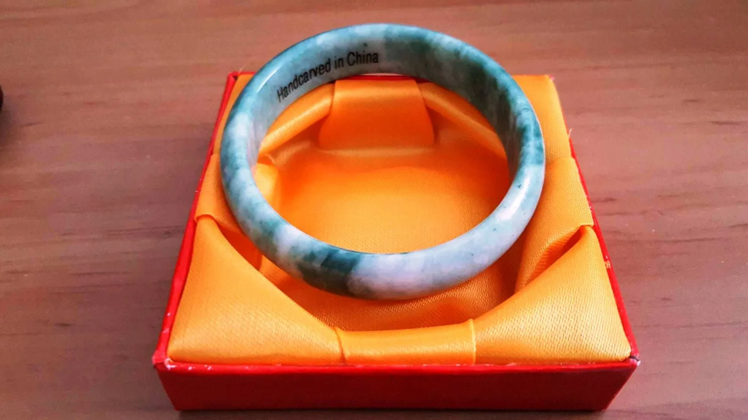 10% OFF on Sales- 60 mm-Certified Natural Jadeite Emerald Jade Bracelet Bangle《Grade A》