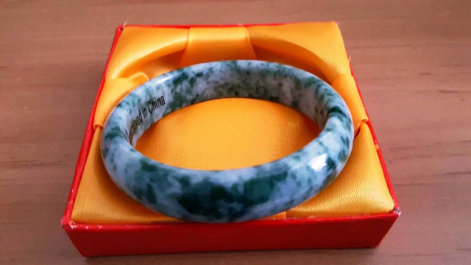 10% OFF on Sales- 60 mm-Certified Natural Jadeite Emerald Jade Bracelet Bangle《Grade A》