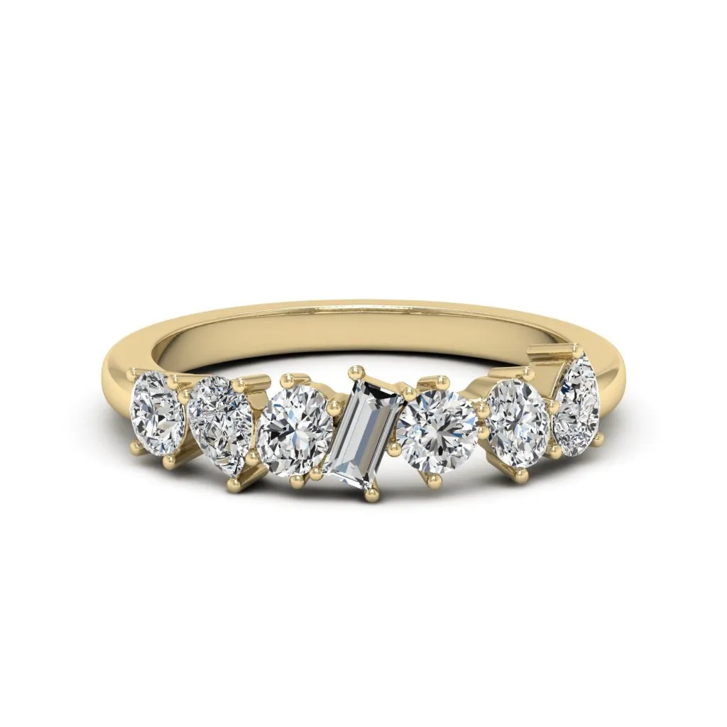 1.00 d.e.w. cts Leia Moissanite Ring