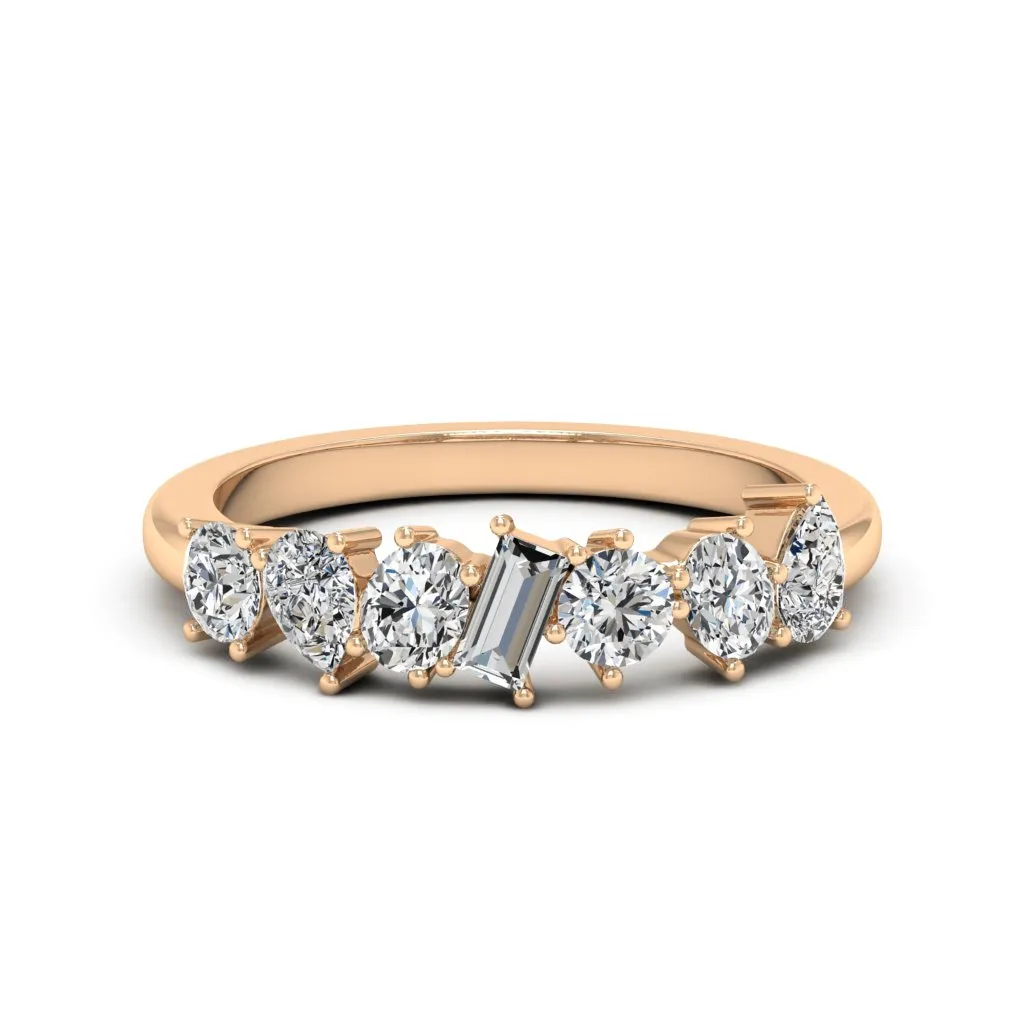 1.00 d.e.w. cts Leia Moissanite Ring