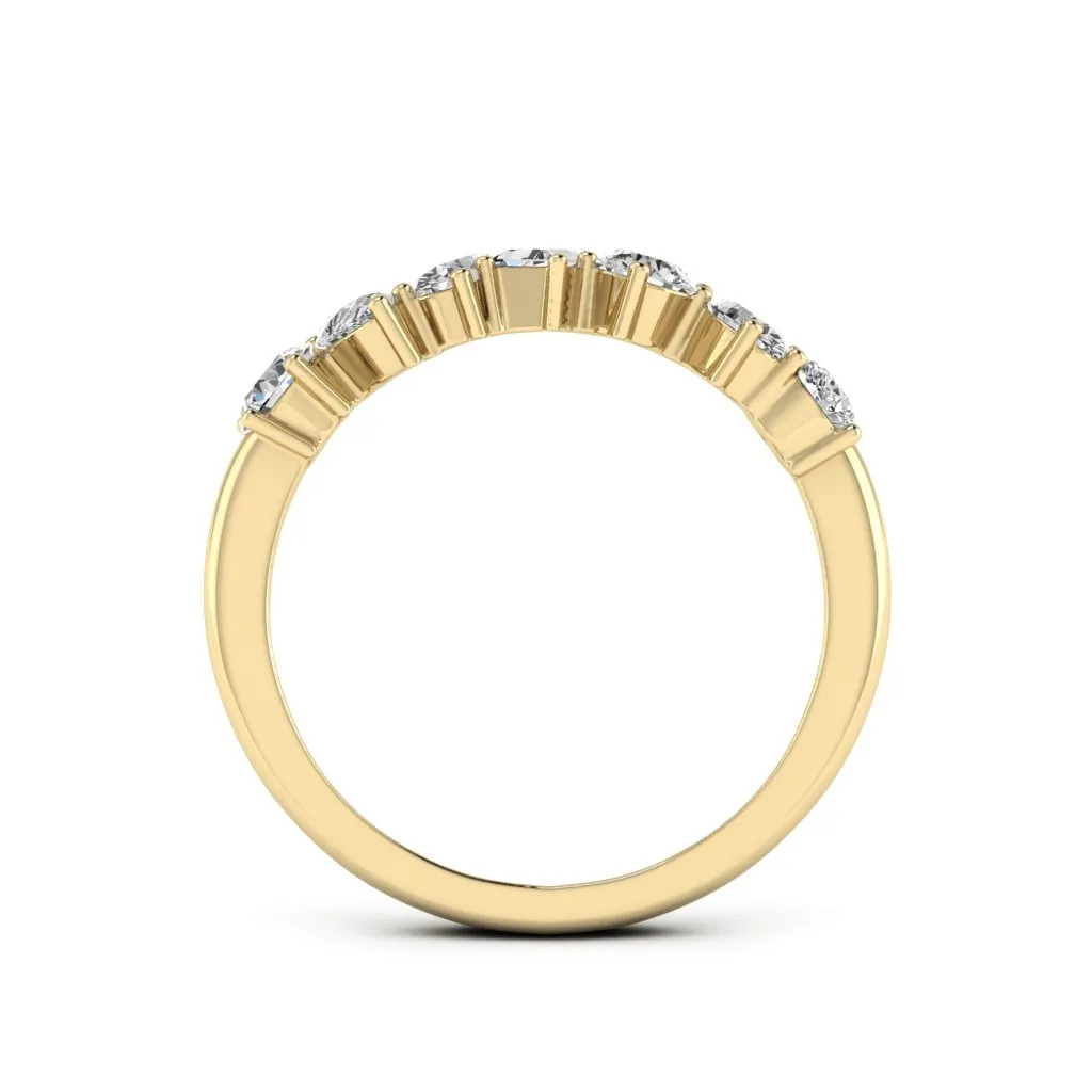 1.00 d.e.w. cts Leia Moissanite Ring