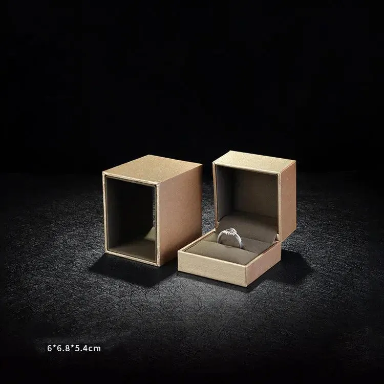 100pcs Wholesale Luxury Small Gold Inner/Outer Slide Jewellery Box