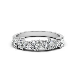 1.12 d.e.w cts Soleil Moissanite Ring