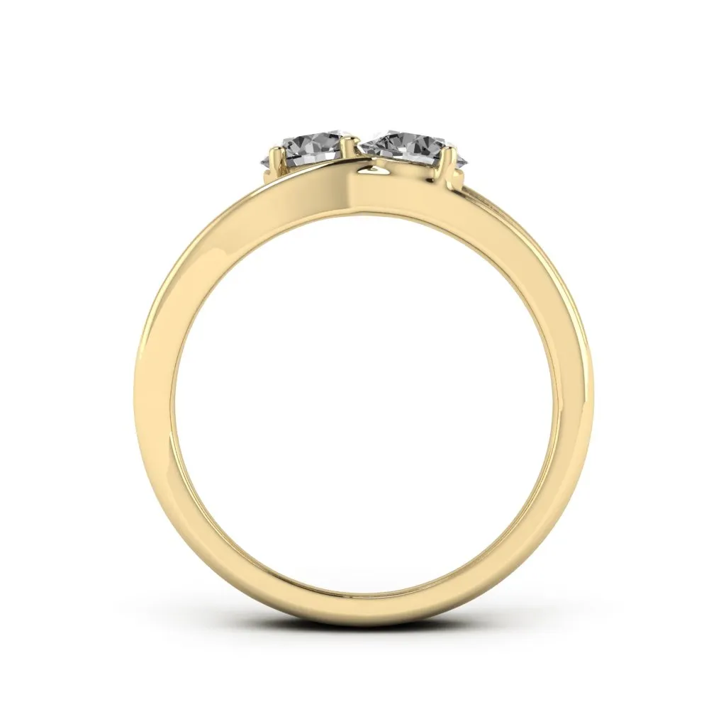 1.17 d.e.w cts Annabella Moissanite Ring