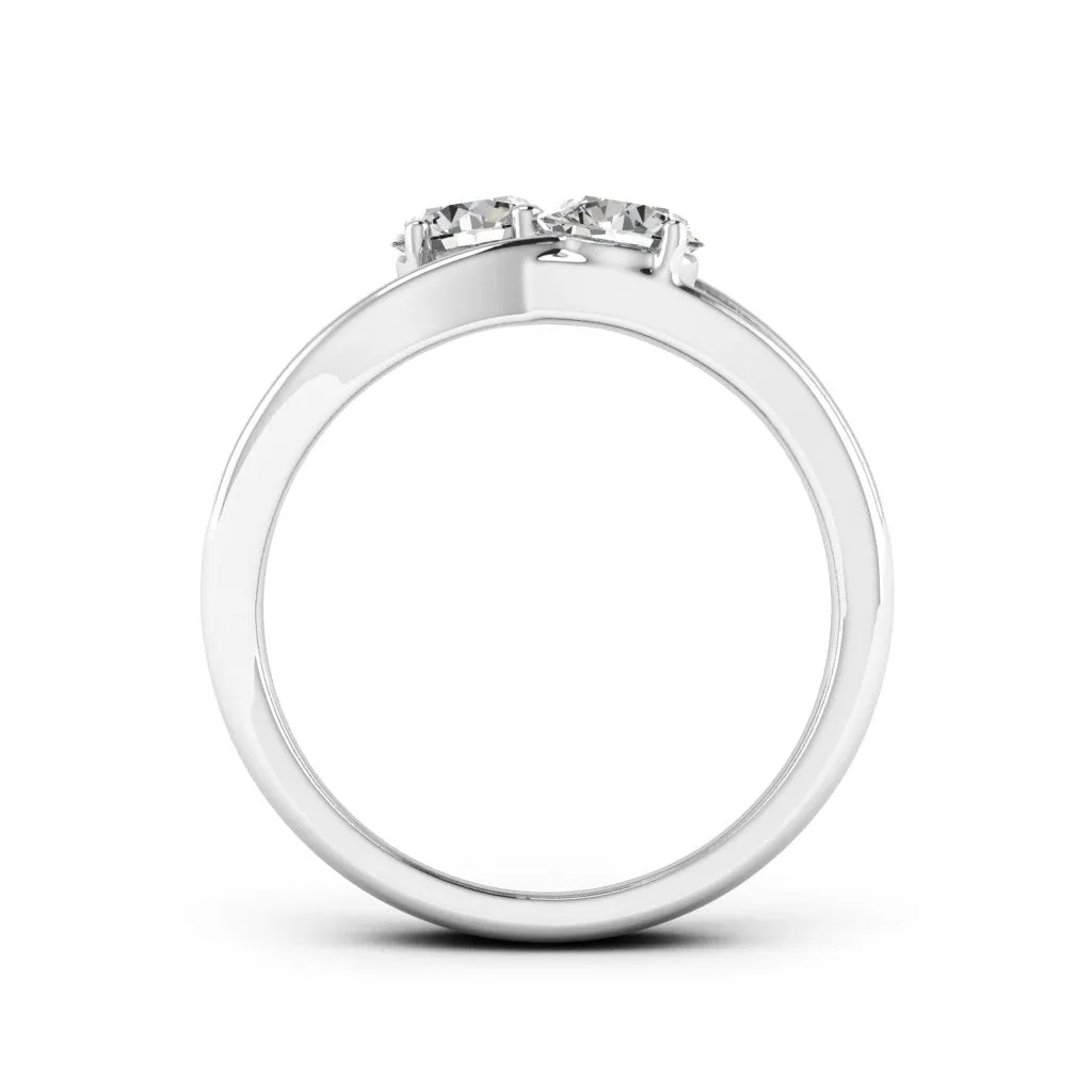 1.17 d.e.w cts Annabella Moissanite Ring