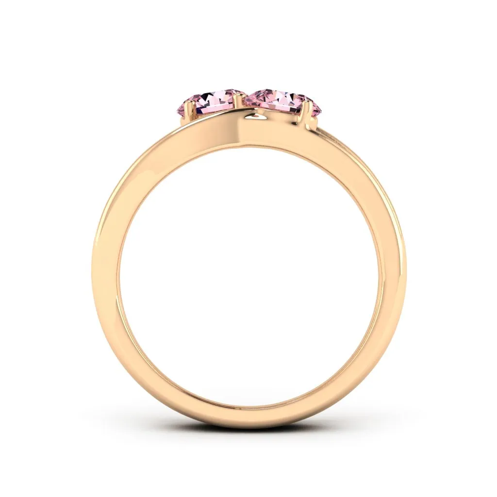 1.17 d.e.w cts Annabella Moissanite Ring